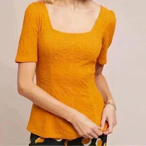 ett:twa by Anthropologie Gold Tshirt